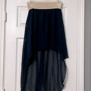 Medium High low skirt